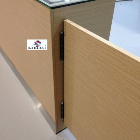 Balcão Receção estrutura metálica tampos madeiras várias medidas Novo