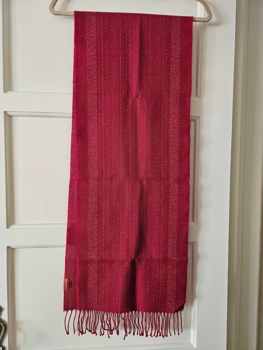 Cachecol em lã de baby alpaca 97% Peru original