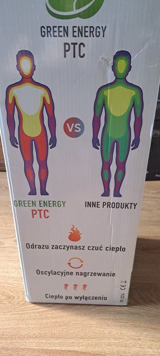 Grzałka Piecyk Termowentylator PTC Nowy