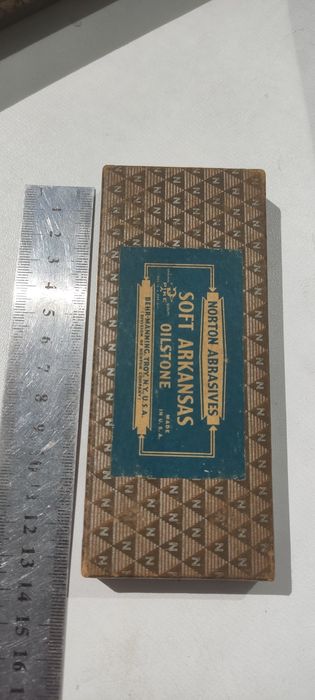 Натуральный заточной камень Нортон Пайк софт Арканзас