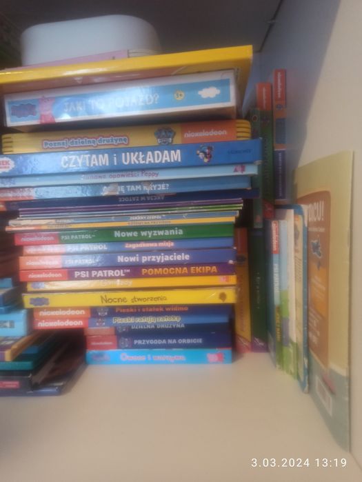 Ogromny zestaw książek dla dziexi