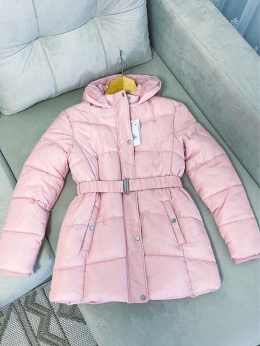 Kurtka długa zimowa Primark stan bardzo dobry, 146