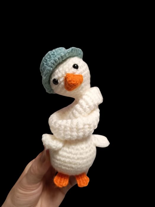 Gęś z długą szyją