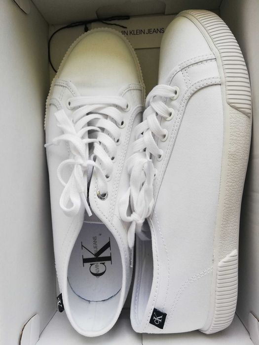 Tenisówki calvin klein białe 40