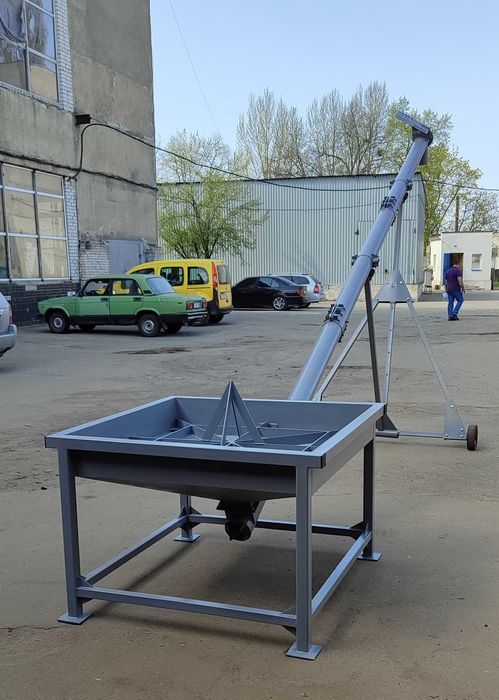 Шнек, шнековий навантажувач для зерна, сої, тирси, пелет + Акція!