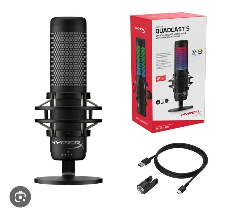 Microfone Hyperx Quadcast S