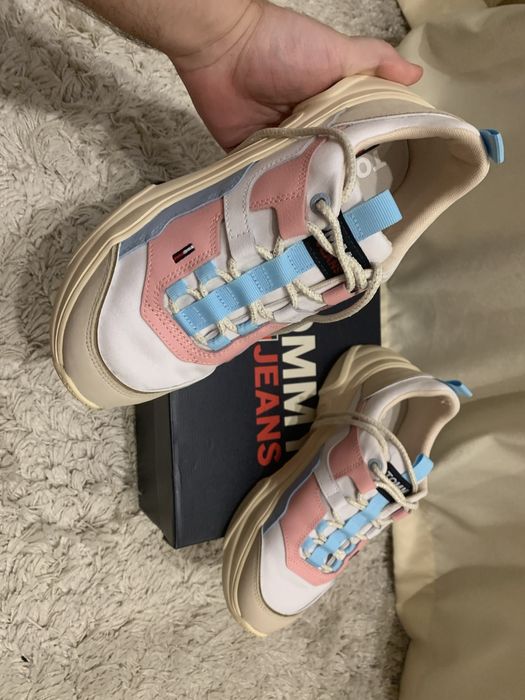 Новые Кожаные Женские Кроссовки Tommy Hilfiger 37(Покупались 7499)