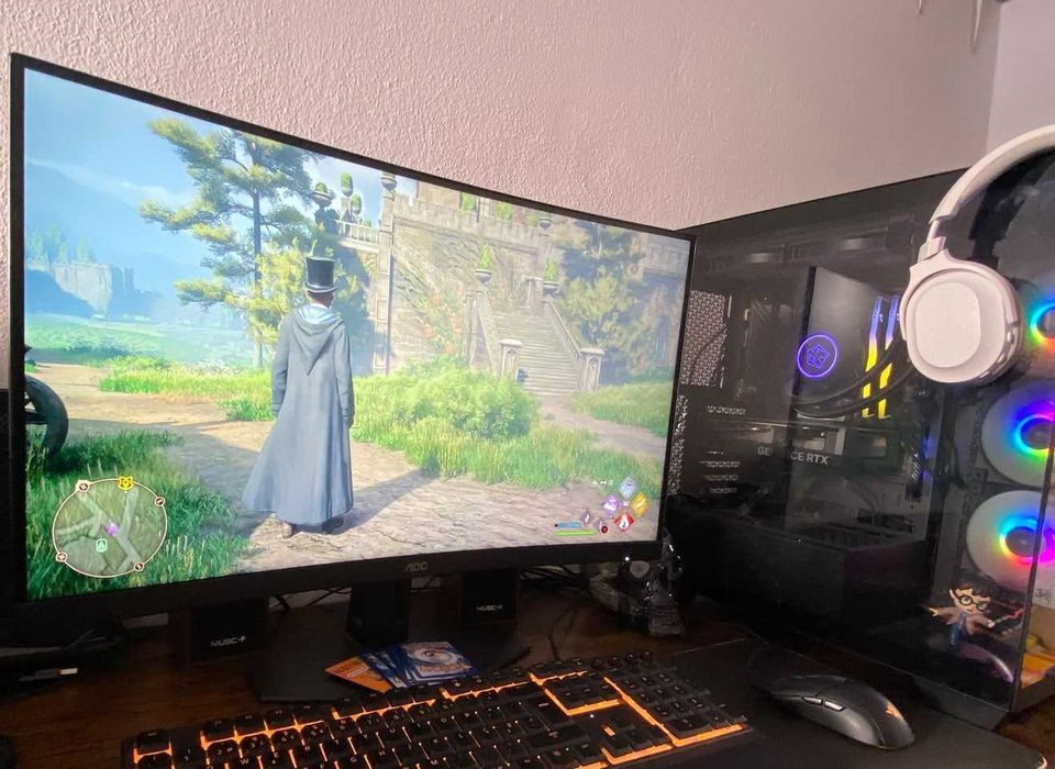Monitor Gaming Curvo AOC G4 C27G4ZXE (27'' - FullHD - 0,3 ms - 280 Hz)