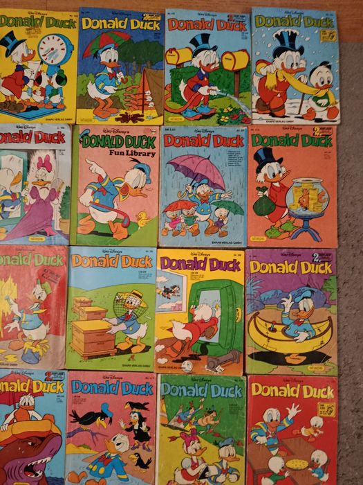 Donald Duck 42 komiksy. Lata 80-te.Małe wydanie