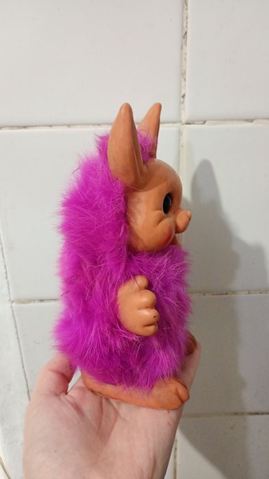 Кролик Ретро игрушка 1960s Raul Happy Gang Large Rabbit Troll