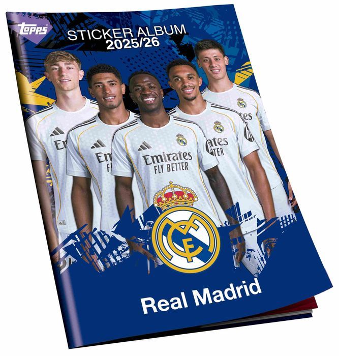Album z naklejkami Real Madryt Sticker album 2025/26. Nowy Produkt