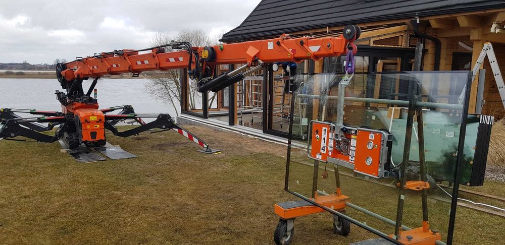 Mini żuraw Kraków | wynajem mini dźwigu | szybkie terminy