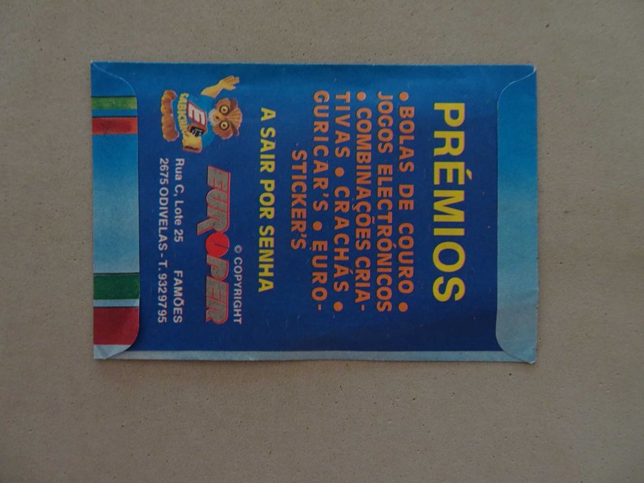 Carteira de cromos fechada - Brasões Portugueses - Europer