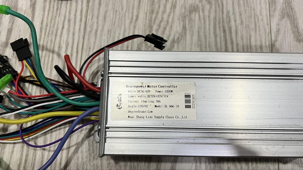 Вело контролер 1000w з дисплеєм