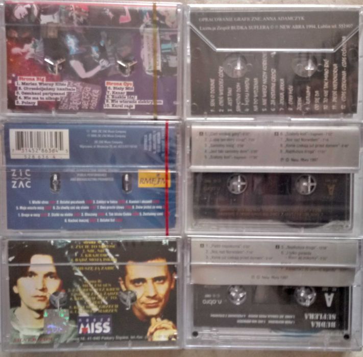 big cyc/acid drinkers/universe/de mono/budka suflera/blackout kasety