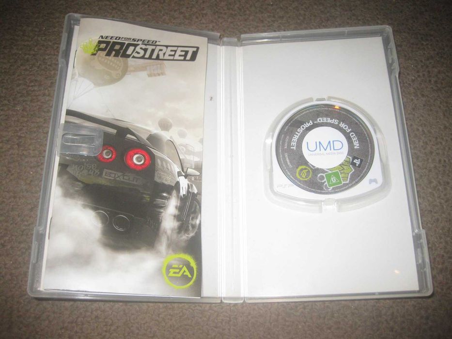 Jogo para a PSP "Need For Speed: Pro Street" Completo!