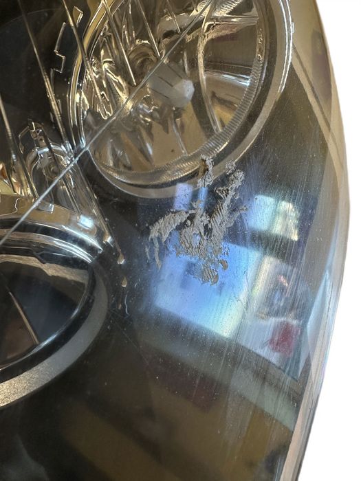 Lampa Lewa Przednia Reflektor Lewy Przód Czarny Opel Astra H