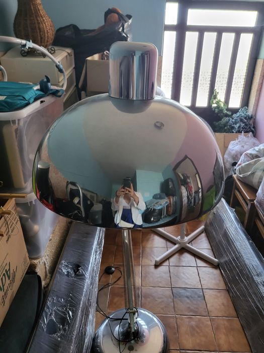 Candeeiro de pé inox