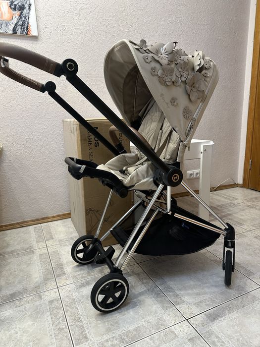 Cybex Mios Simply Flowers Beige Візочок Коляска