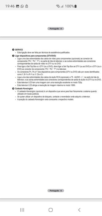 Televisão Samsung 32