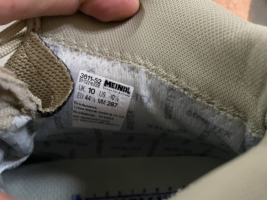 Buty Meindl Provider pro Gtx rozm 44,5. 28,7cm