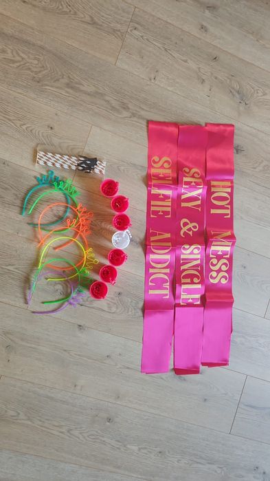 Wieczór panieński - zestaw gadżetów i akcesoriów