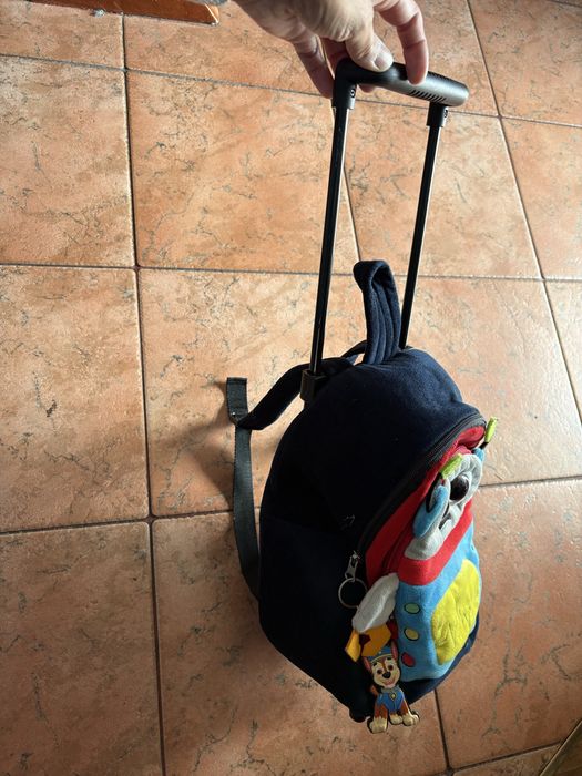 Plecak walizka dla przedszkolaka