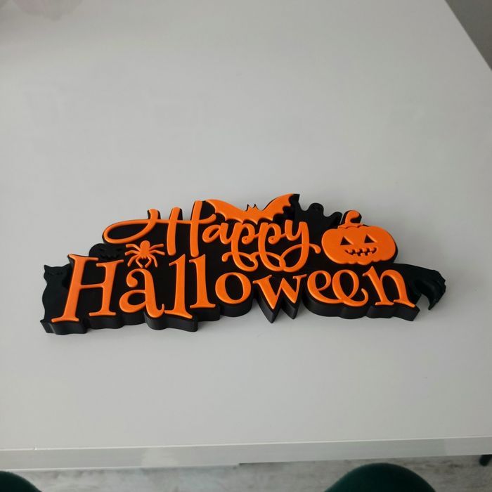 Napis ozdobny  halloween