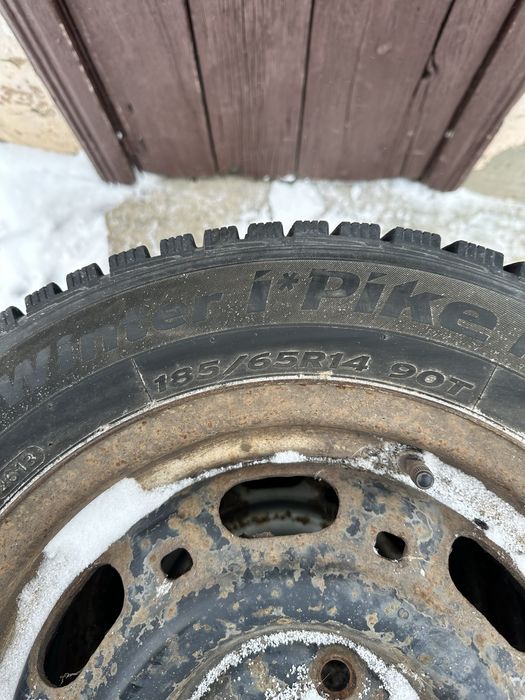 Резина с дисками зима Hankook 185/65/r14