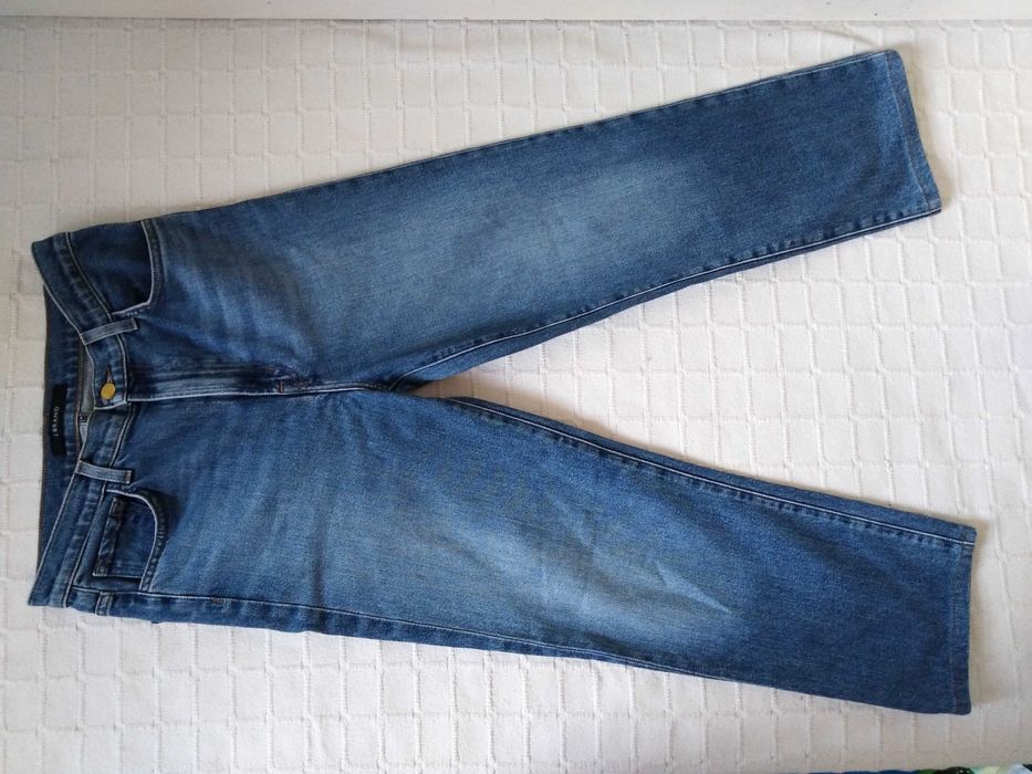 Calças Ganga Azuis J Brand 28