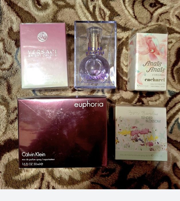 Парфюмы Calvin Klein.euphoria.EclatD'arpege.LANVIN.AnaisAnais.Caharel.