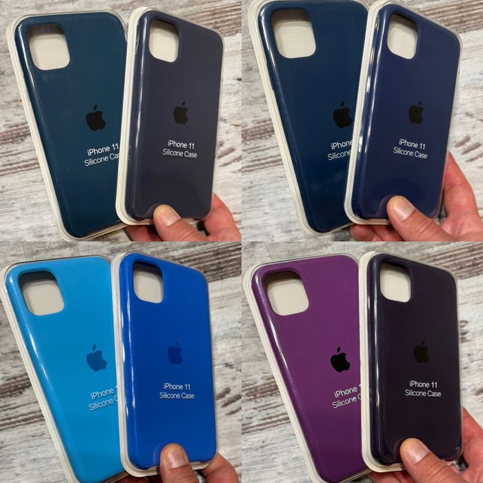 Айфон 11 silicon case чехол iphone 11 силиконовый soft touch микрофиб