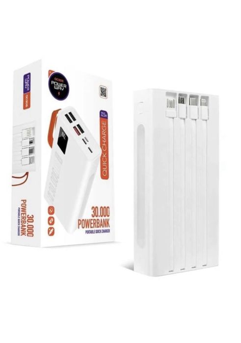 Повербанк Power Bank  QX30S 30000 mAh 22.5W