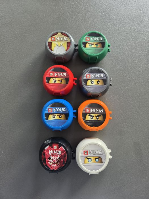 Zestaw 8 kapsuł LEGO Ninjago Pod - Kolekcja Ninja i Garmadon
