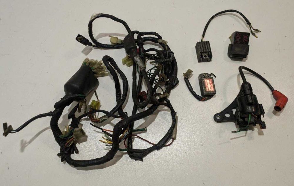 Проводка, катушка, реле Honda xl500
