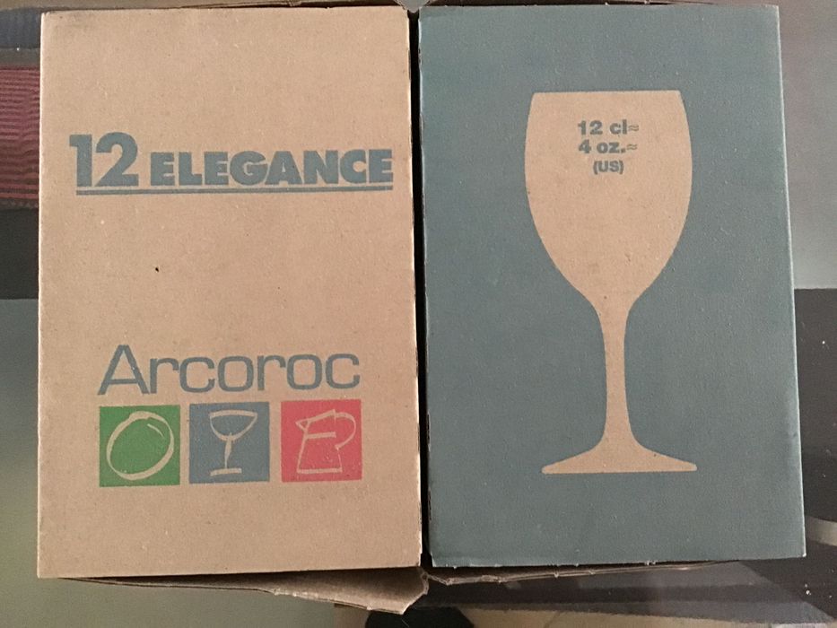 12 copos com haste 12cl para oferecer