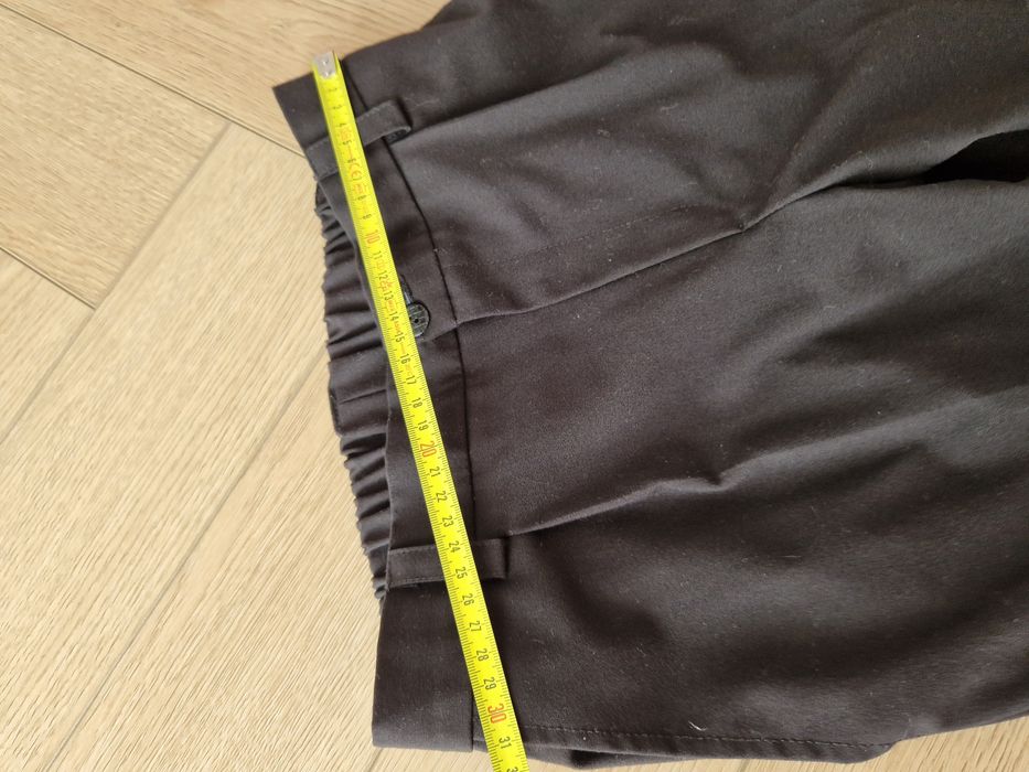 Spodnie damskie eleganckie garniturowe S