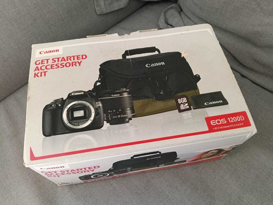 Câmera Fotográfica Canon EOS 1200D excelente condição