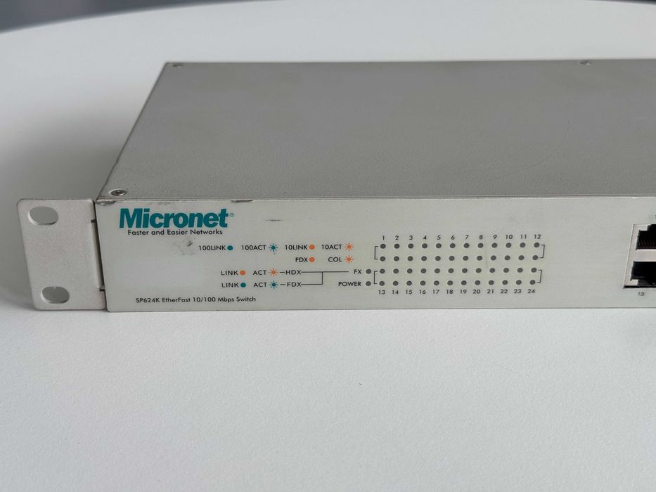 Switch Micronet (SP624K) - 24 portas