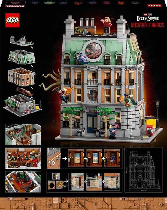 Конструктор LEGO Marvel Sanctum Sanctorum 76218