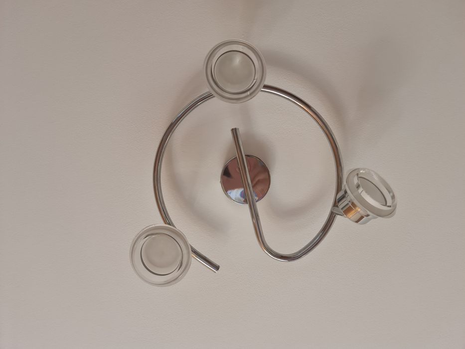 Candeeiro teto 3 focos