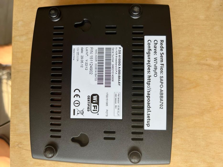 Router de internet ADB