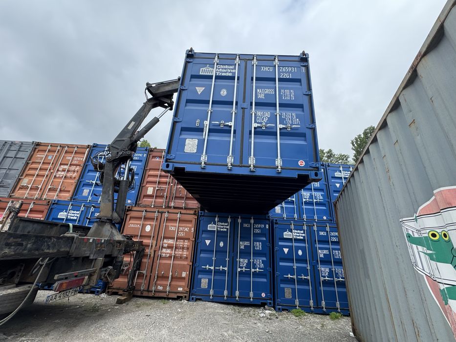 Морський контейнер 20ф NEW 2025 / Київ / ЕСКЛЮЗИВ / Реальні Фото