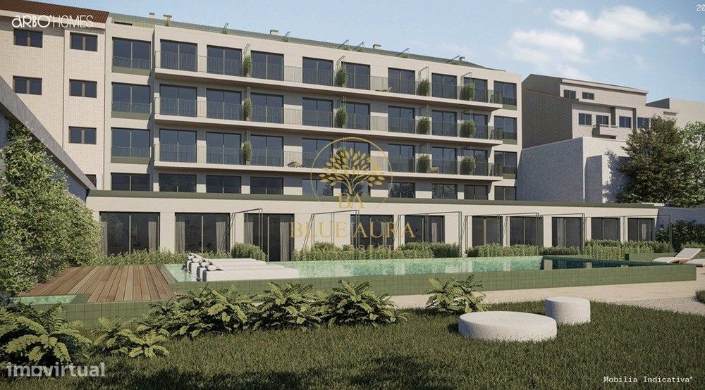 Apartamento T1 Duplex com Terraço e Piscina