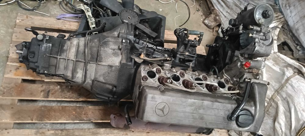 Motor de mercedes 190 para peças