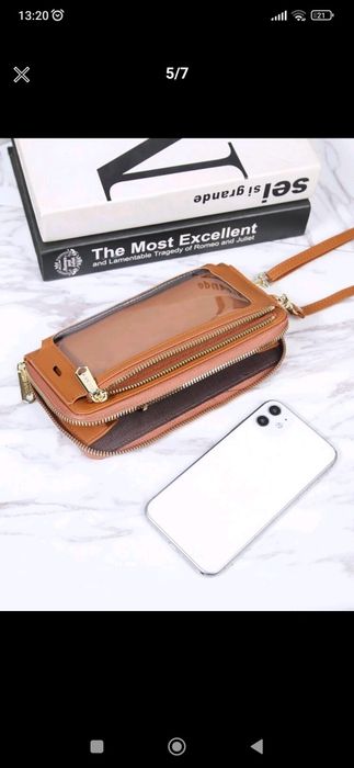 Bolsa Porta telemóveis/porta-moedas