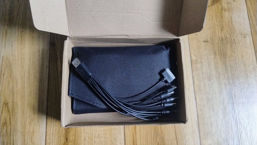 Солнечная панель 20w складная портативная 2  usb
