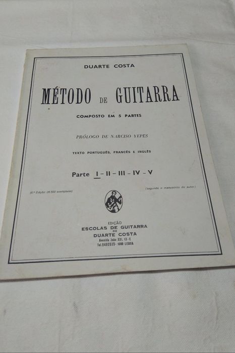 Método de Guitarra Parte I