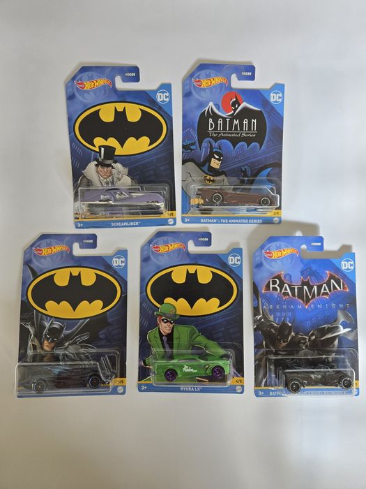 Hotwheels Batman Set  Diecast