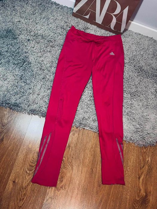 Adidas xl legginsy getry damskie różowe
